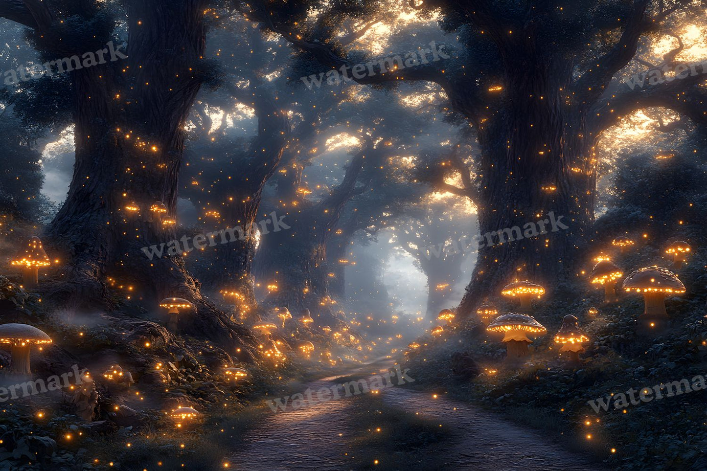 Ancient Fairytale Forest Backdrop Images