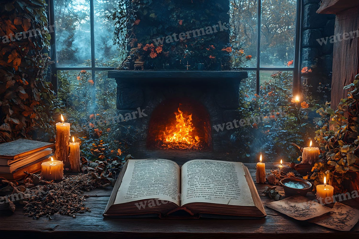 Ancient Witchgrimoire Backdrop Images