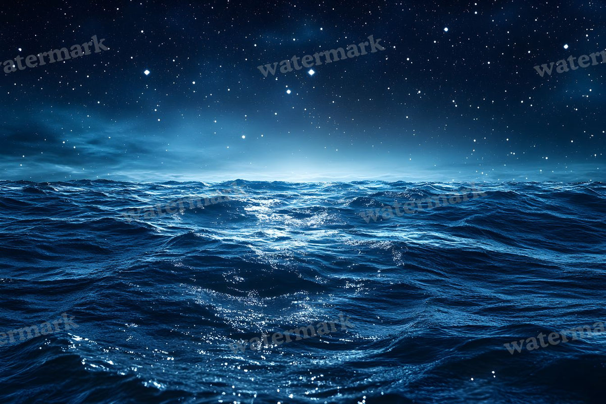 Starry Night digital photo backdrop for photo editing, preview 38