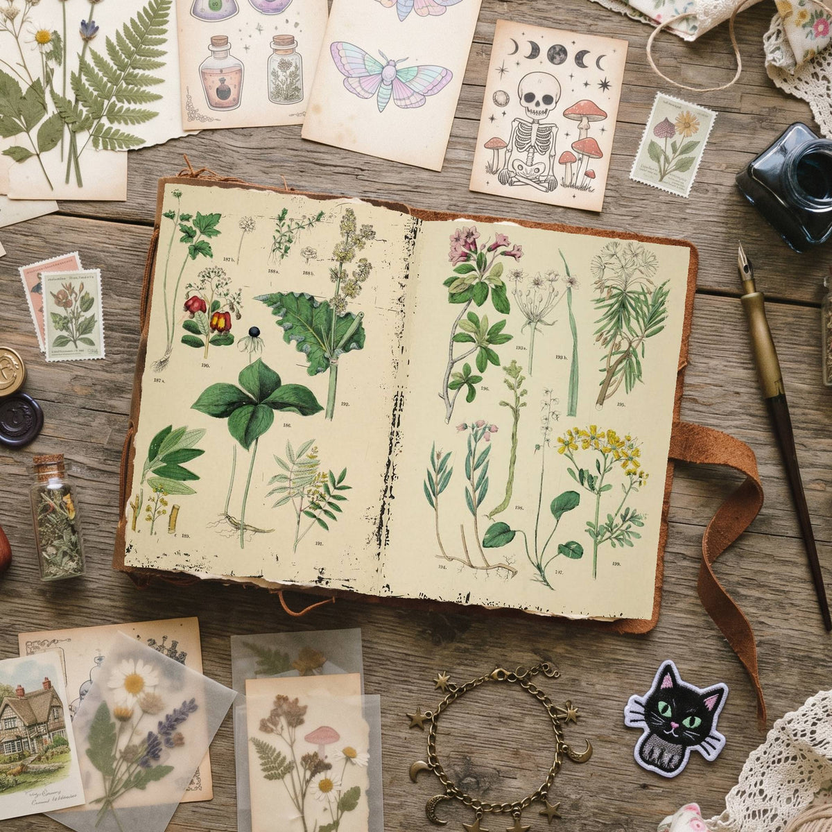 Botanical Digital Papers