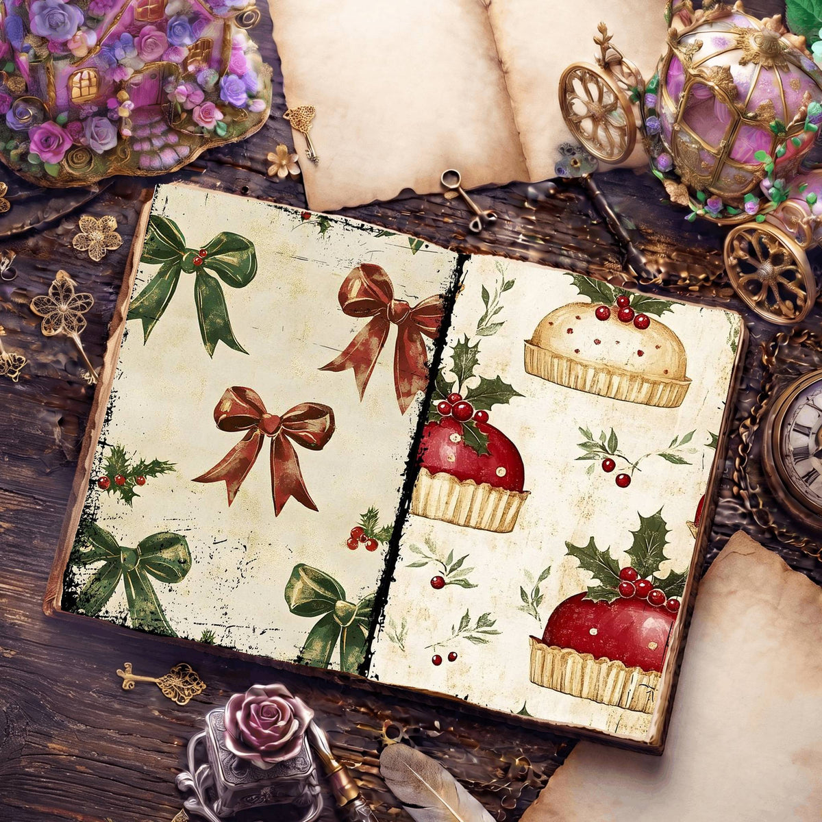 Christmas Digital Papers