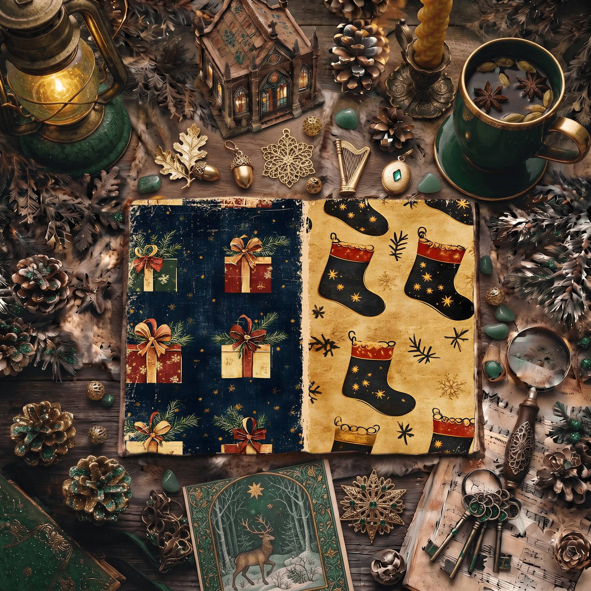 Christmas Digital Papers