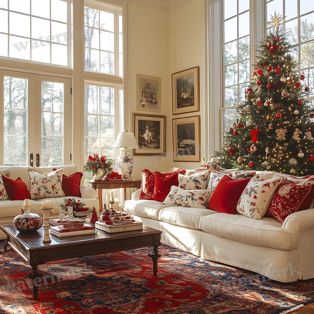 Classic Christmas Backdrop Images