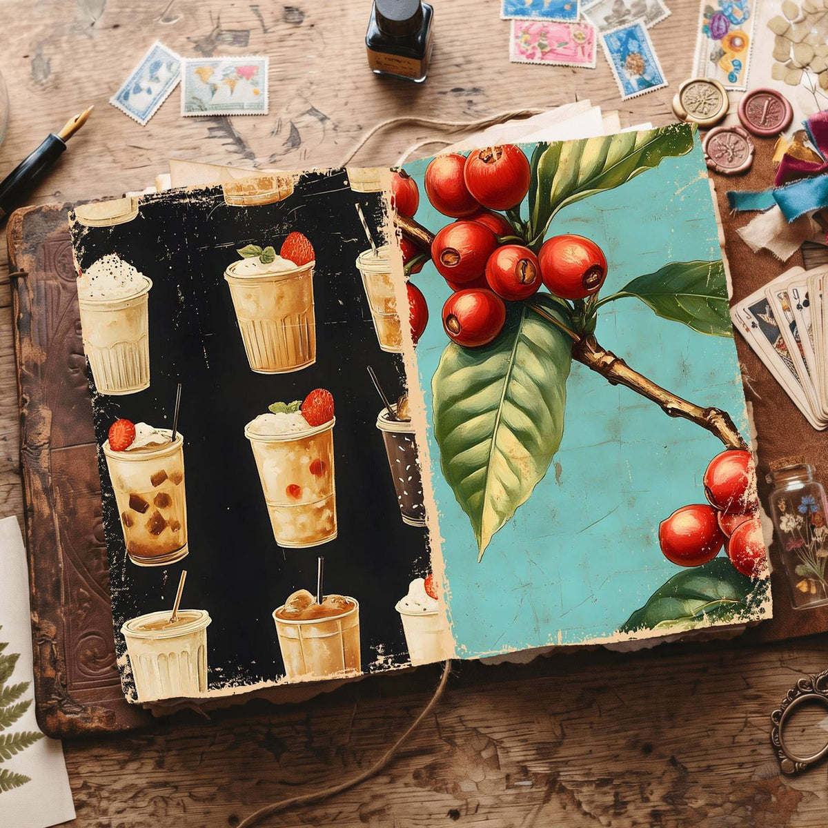 Coffee Digital Papers