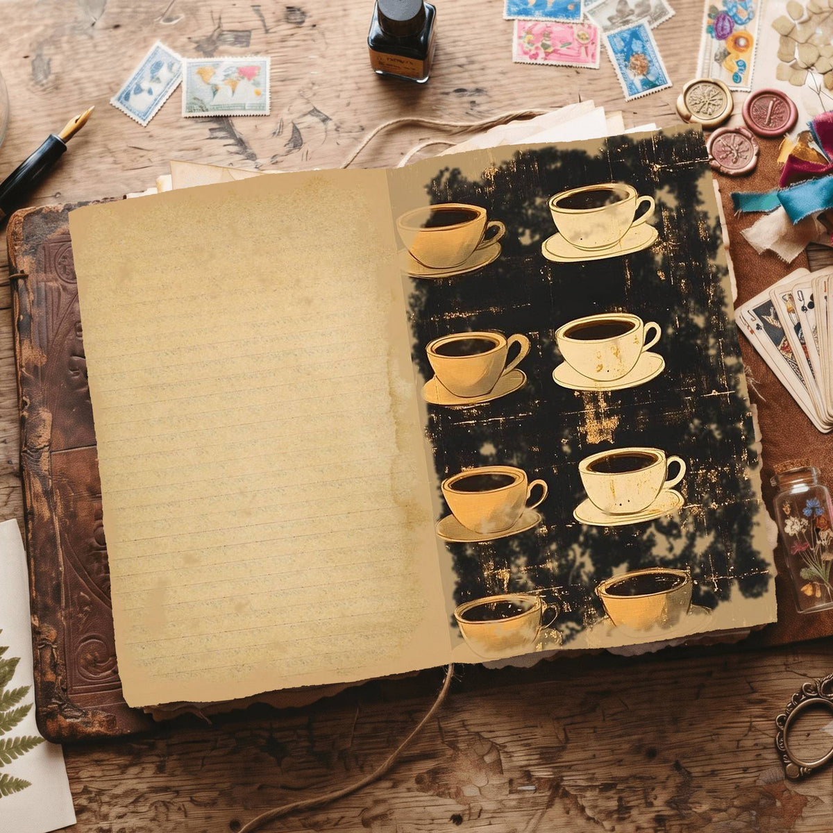 Coffee Digital Papers
