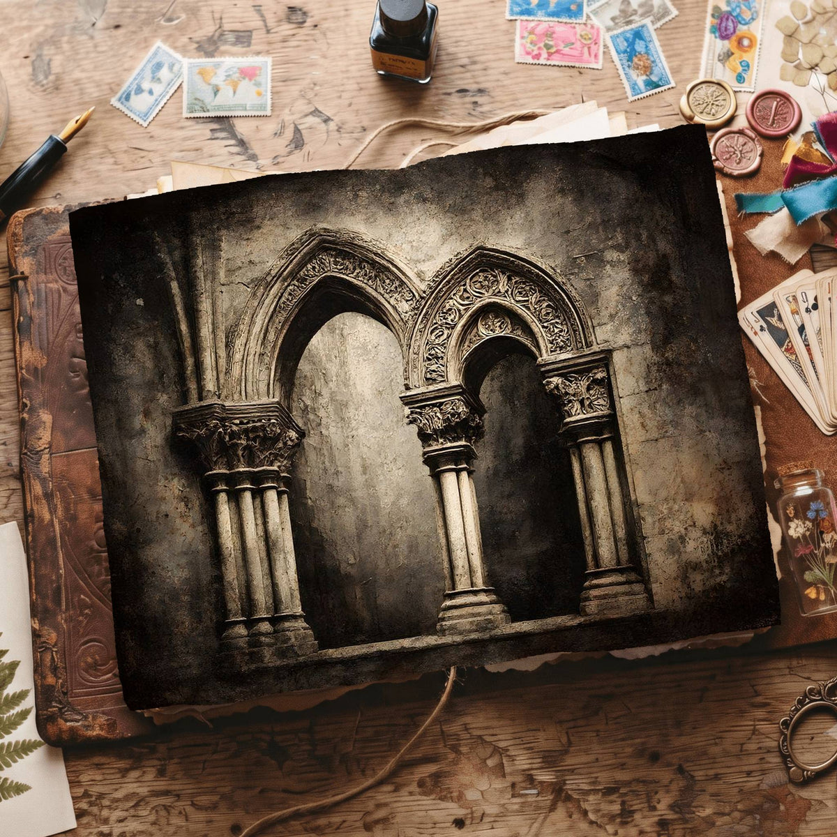 Gothic Digital Papers