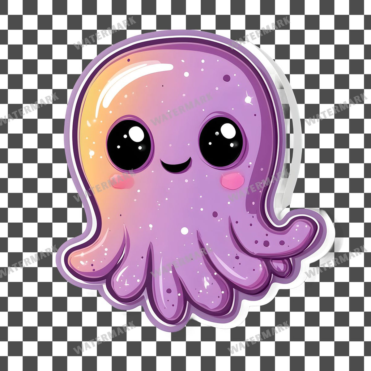 Halloween Kawaii Style Clipart Pngs