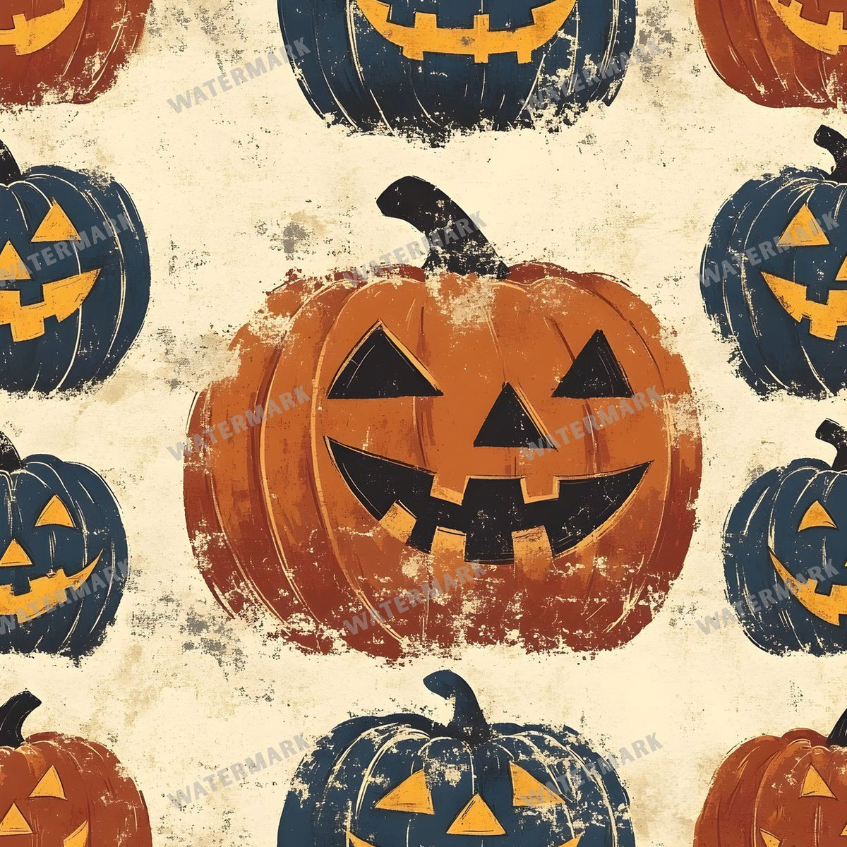 Halloween Seamless Pattern