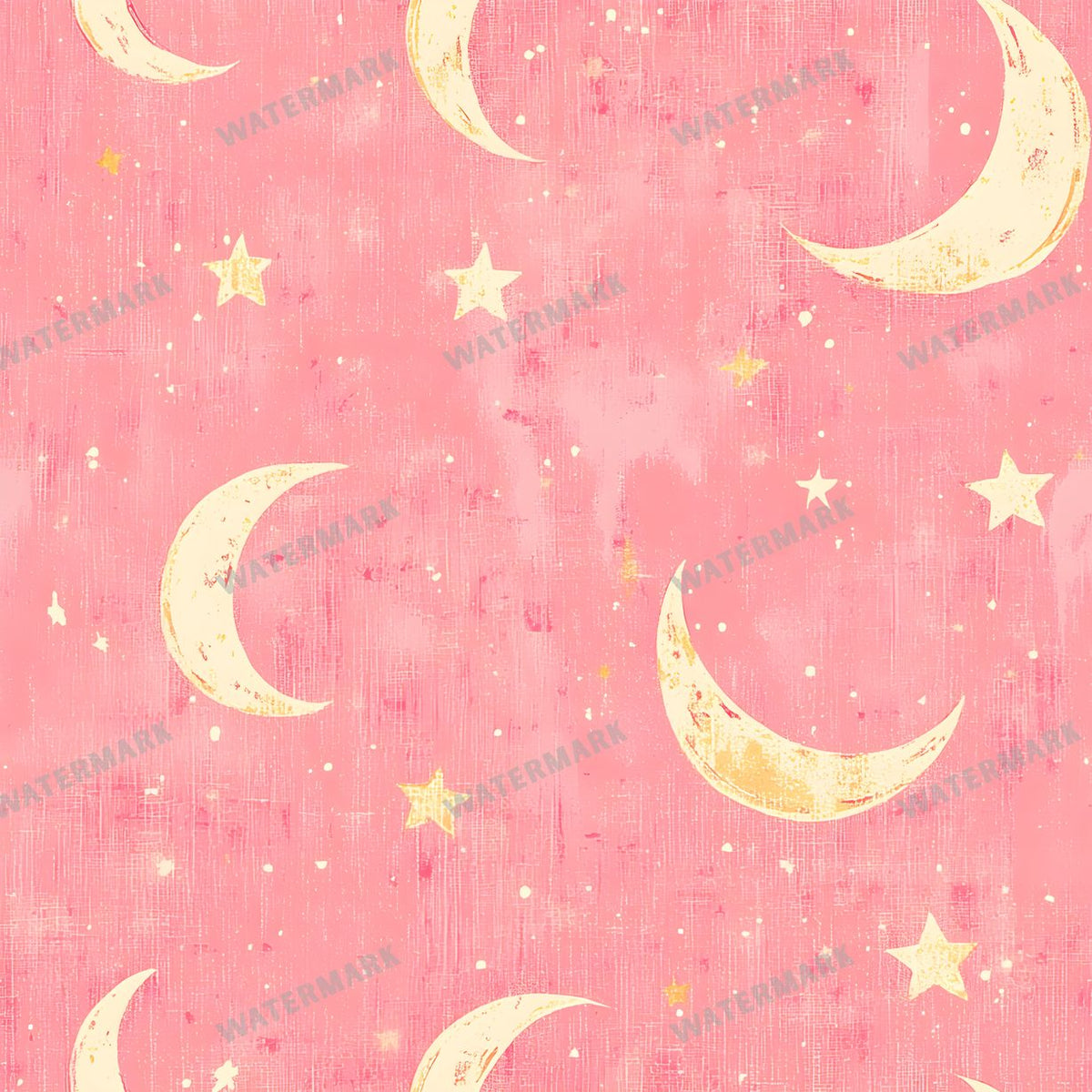 Moon seamless pattern digital paper, repeating design 39