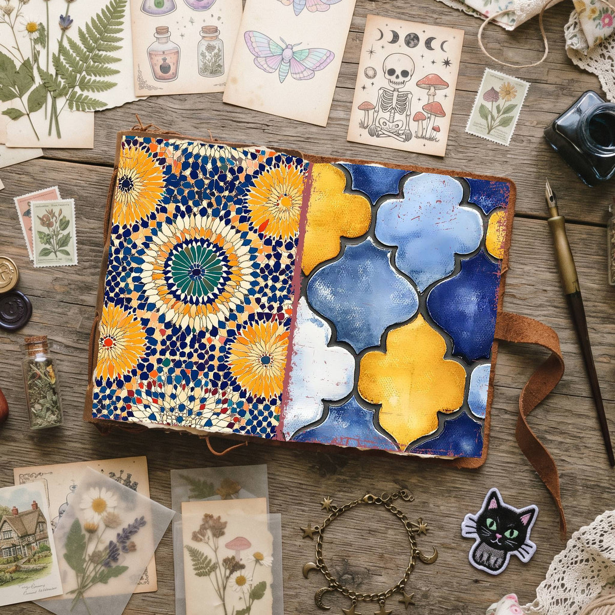 Moroccan Pattern Digital Papers