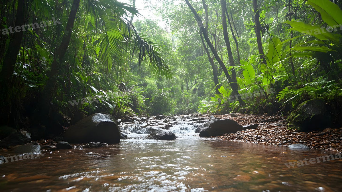 Tropical Forest Backdrop Images
