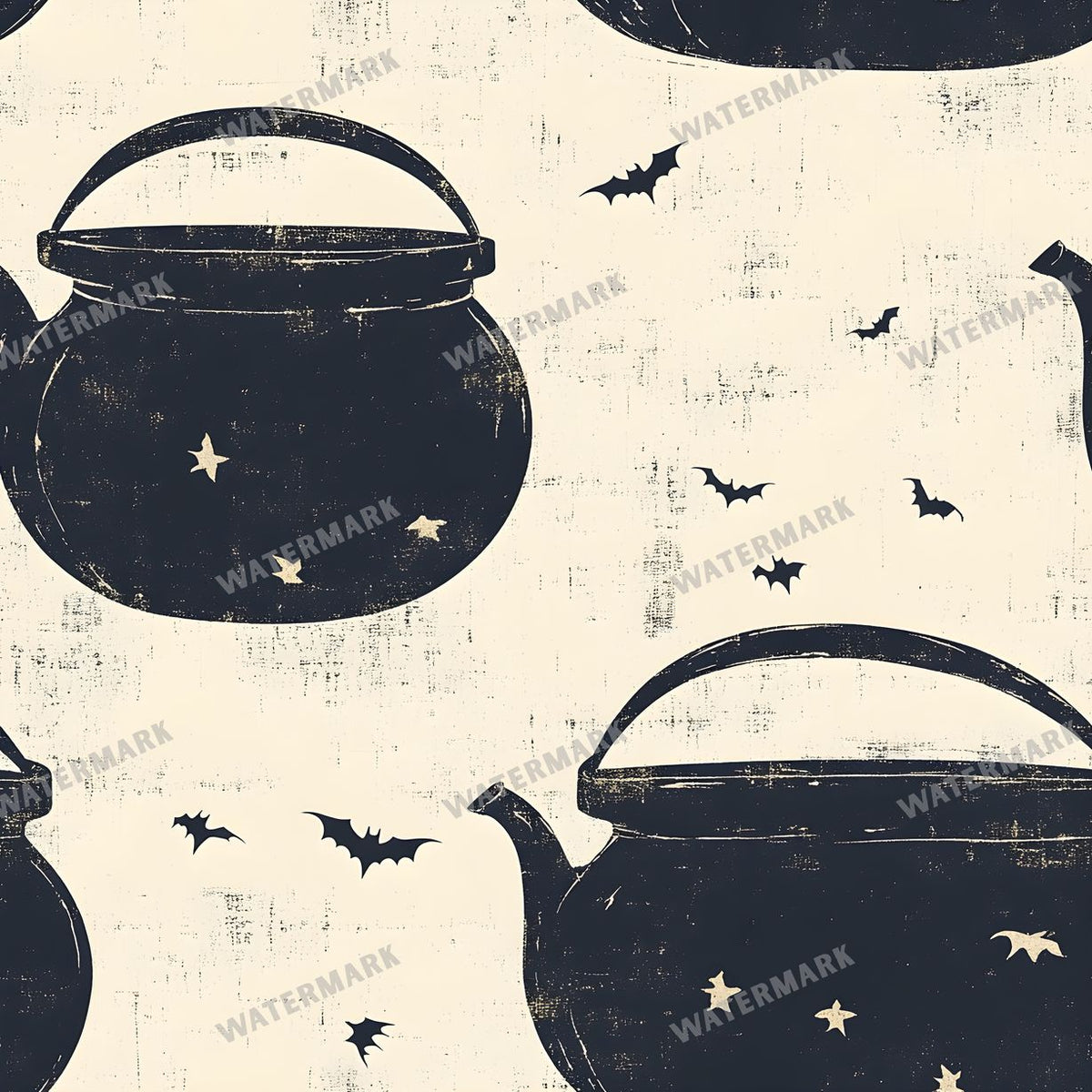 Witchcraft Seamless Pattern