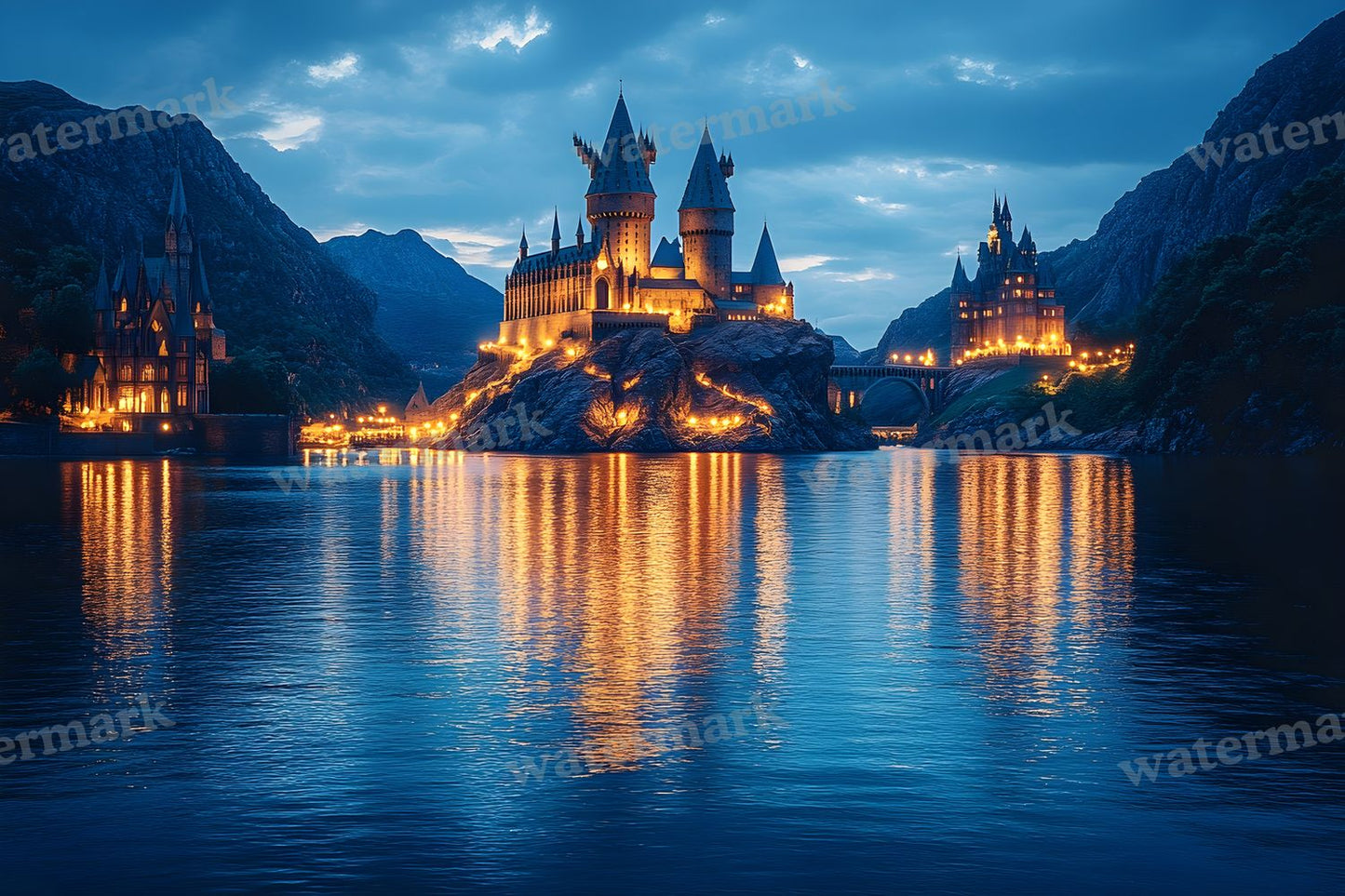 Wizarding School Backdrop Images