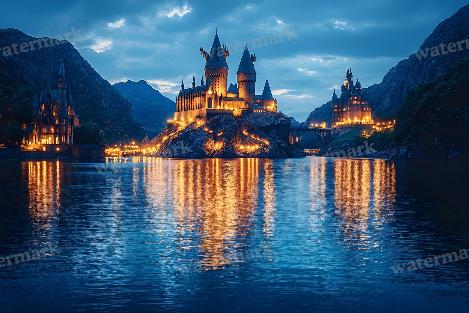 Wizarding School Backdrop Images