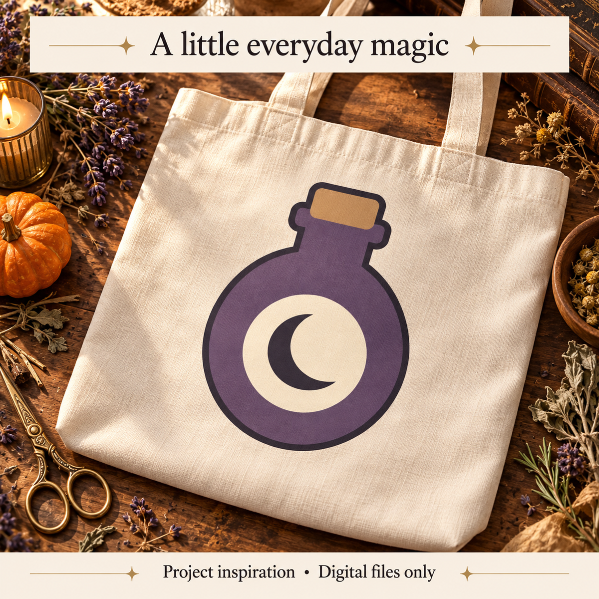 Halloween Potion Cabinet SVG Pack – 12 Witchy Bottle Designs with PNGs