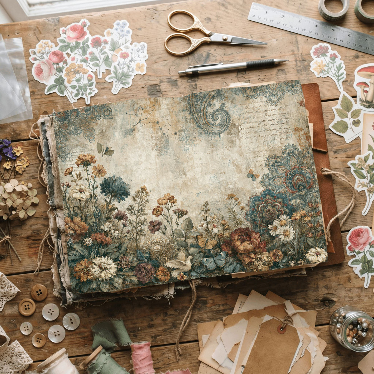 Carefree Bohemian Printable Paper