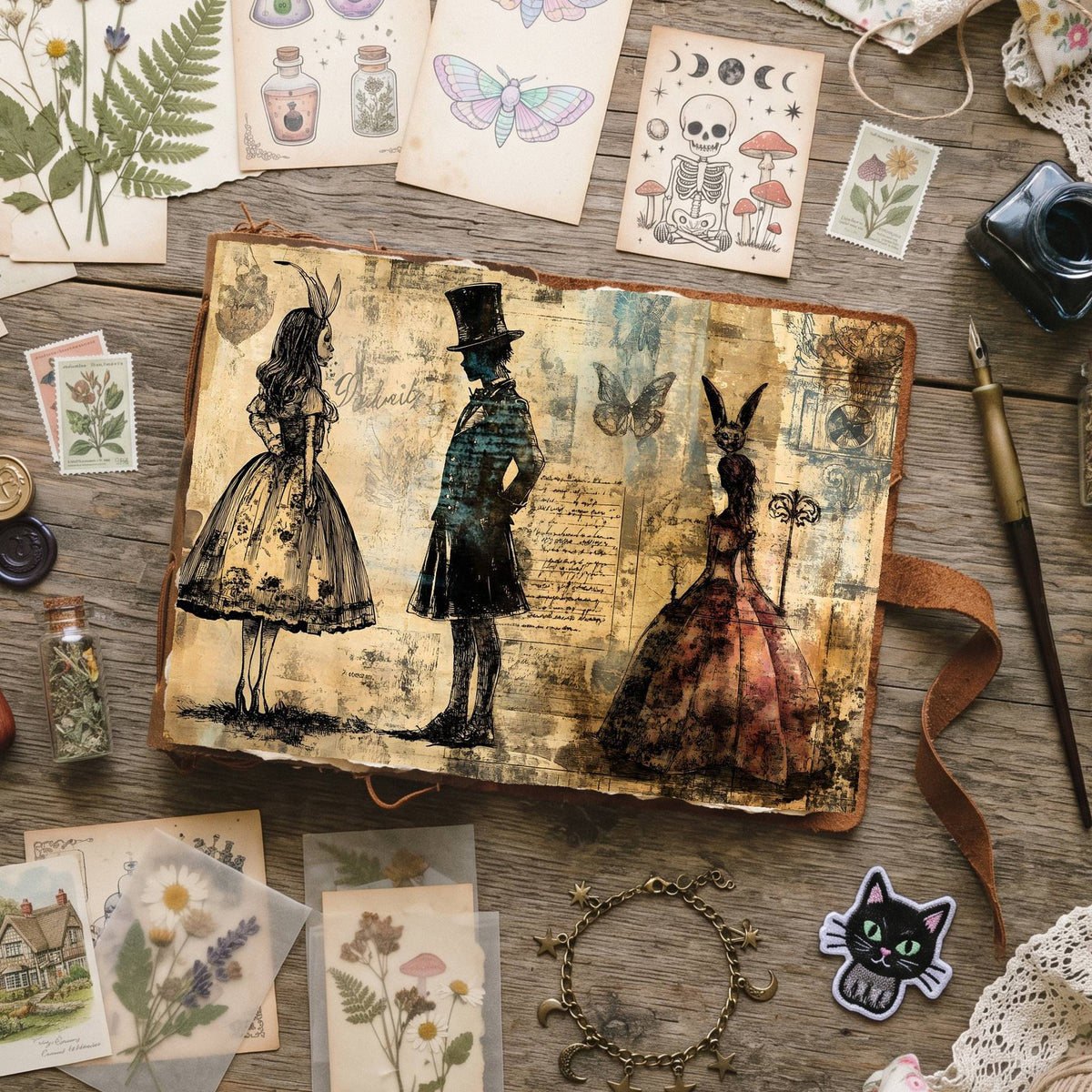 Alice In Wonderland Digital Papers