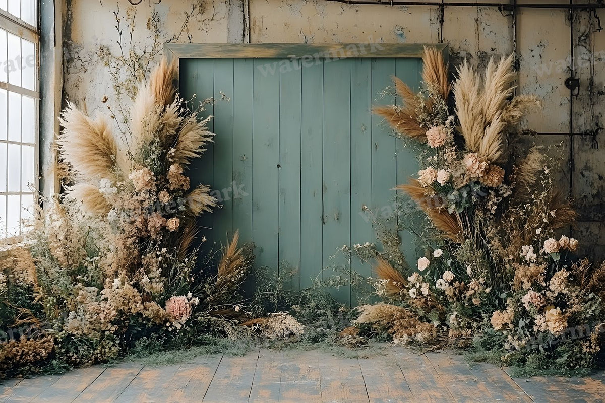 Boho Olive Arch Backdrop Images