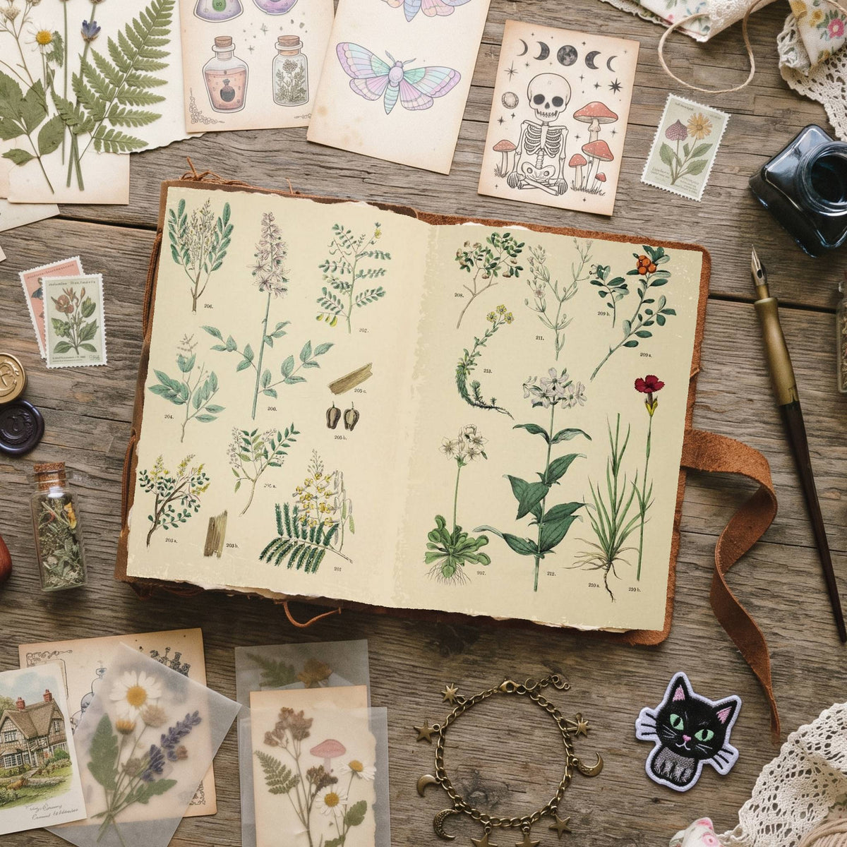 Botanical Digital Papers
