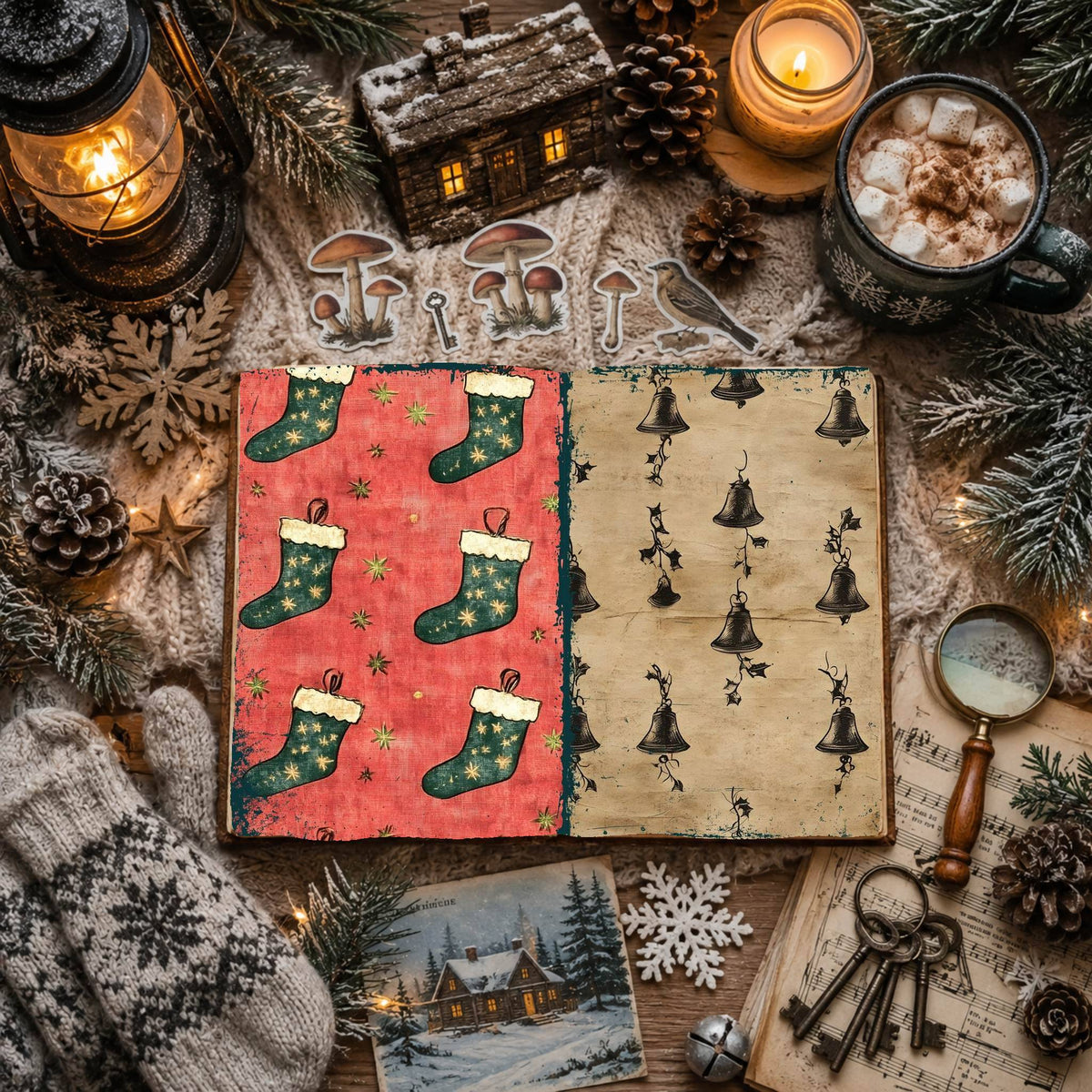 Christmas Digital Papers