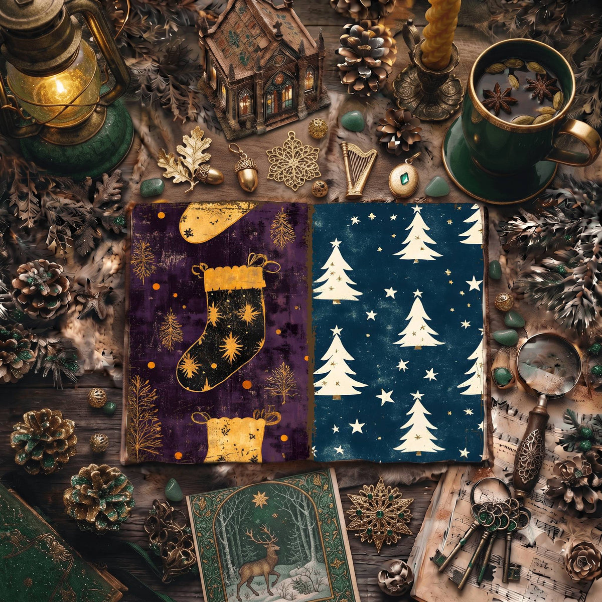 Christmas Digital Papers