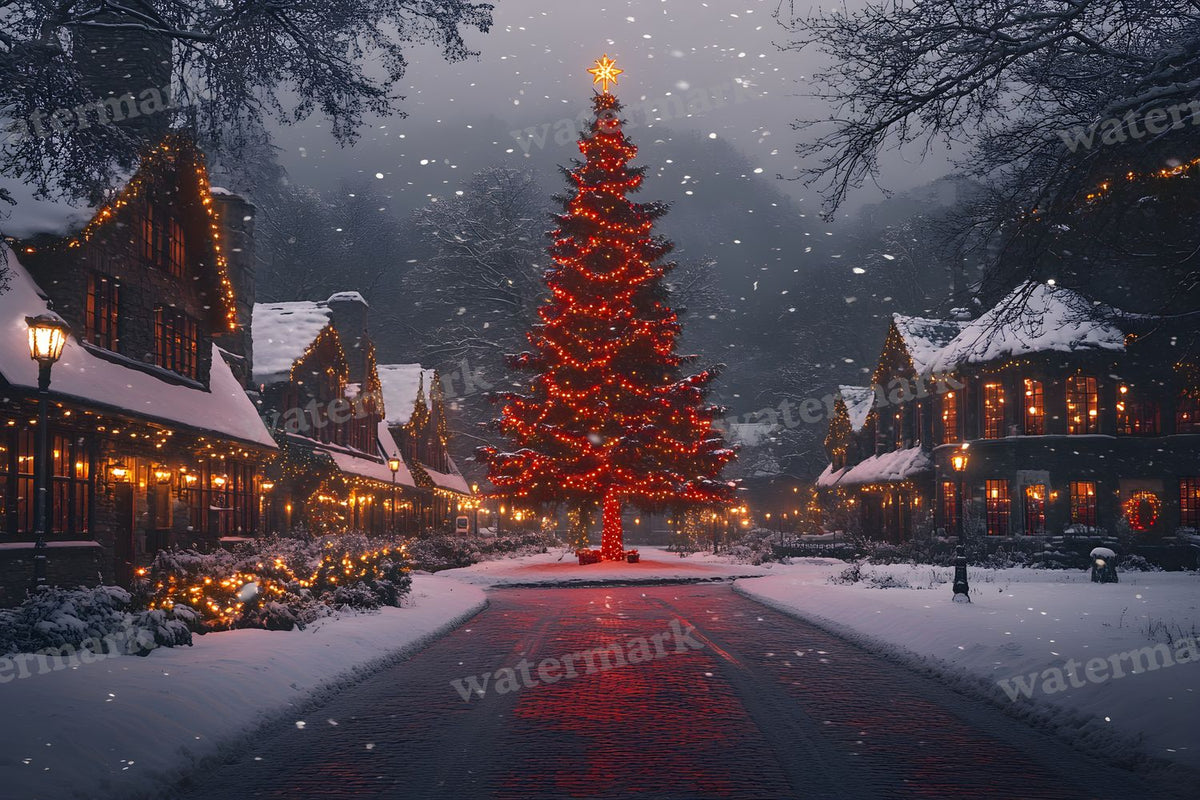 Classic Christmas Backdrop Images