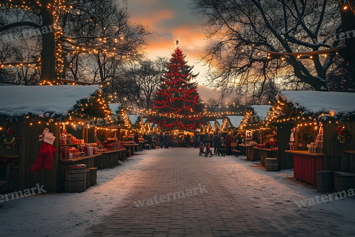Classic Christmas Backdrop Images