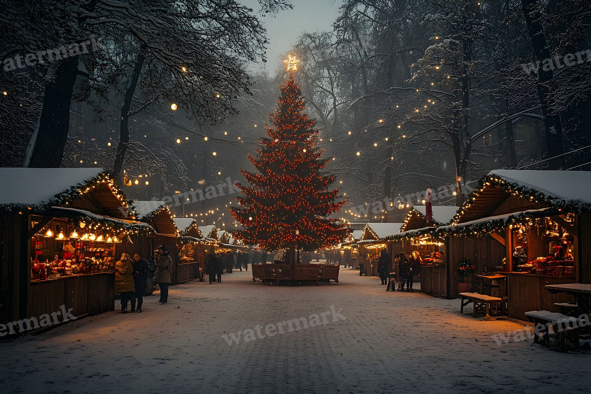Classic Christmas Backdrop Images