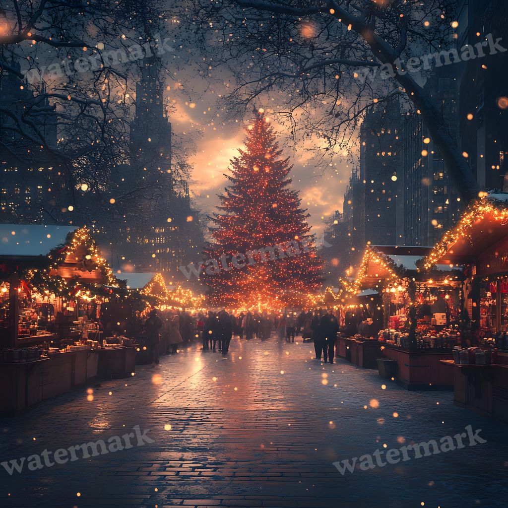 Classic Christmas Backdrop Images