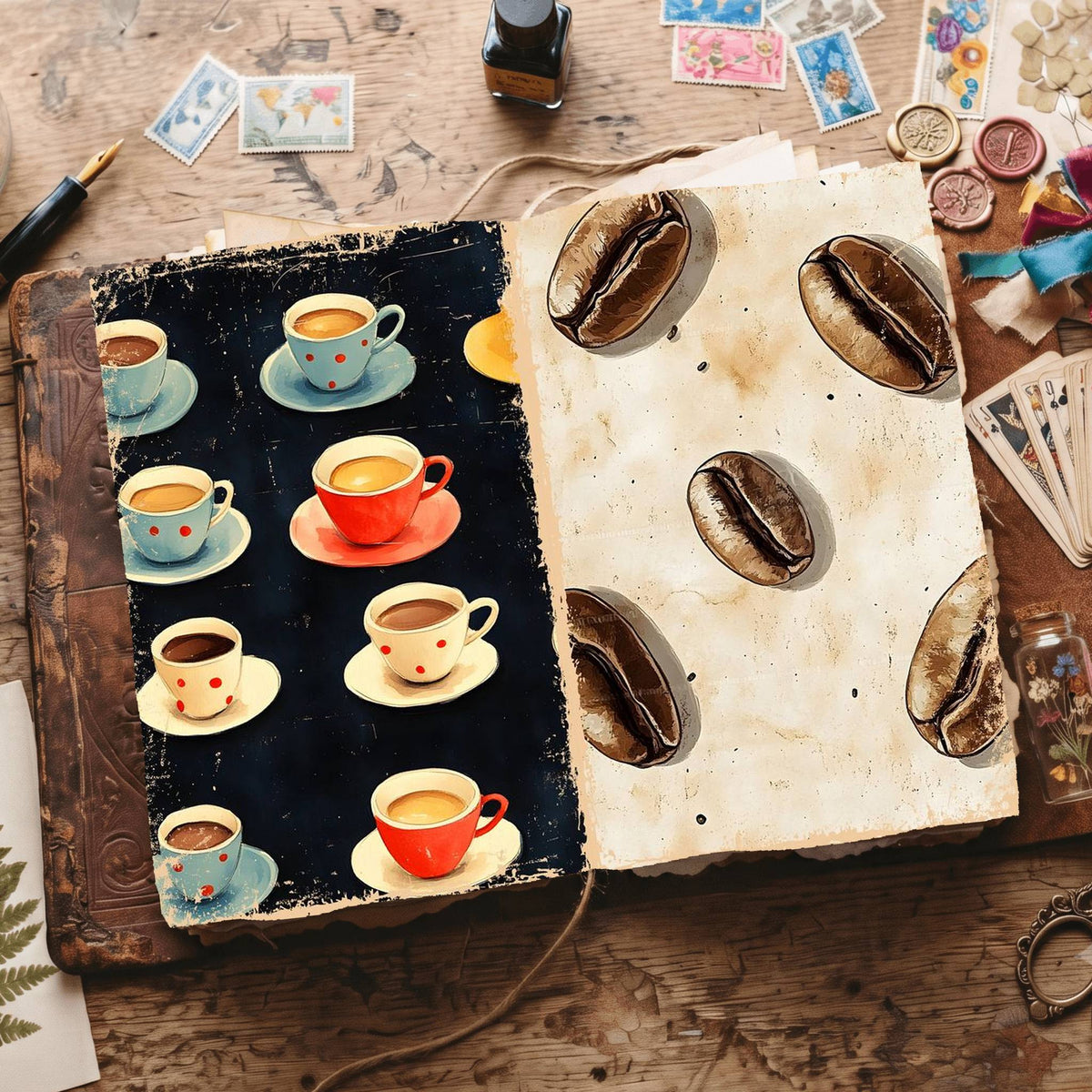 Coffee Digital Papers