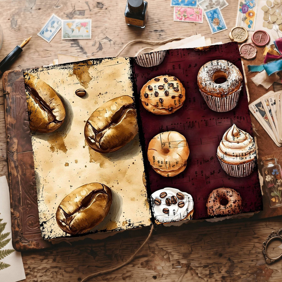Coffee Digital Papers