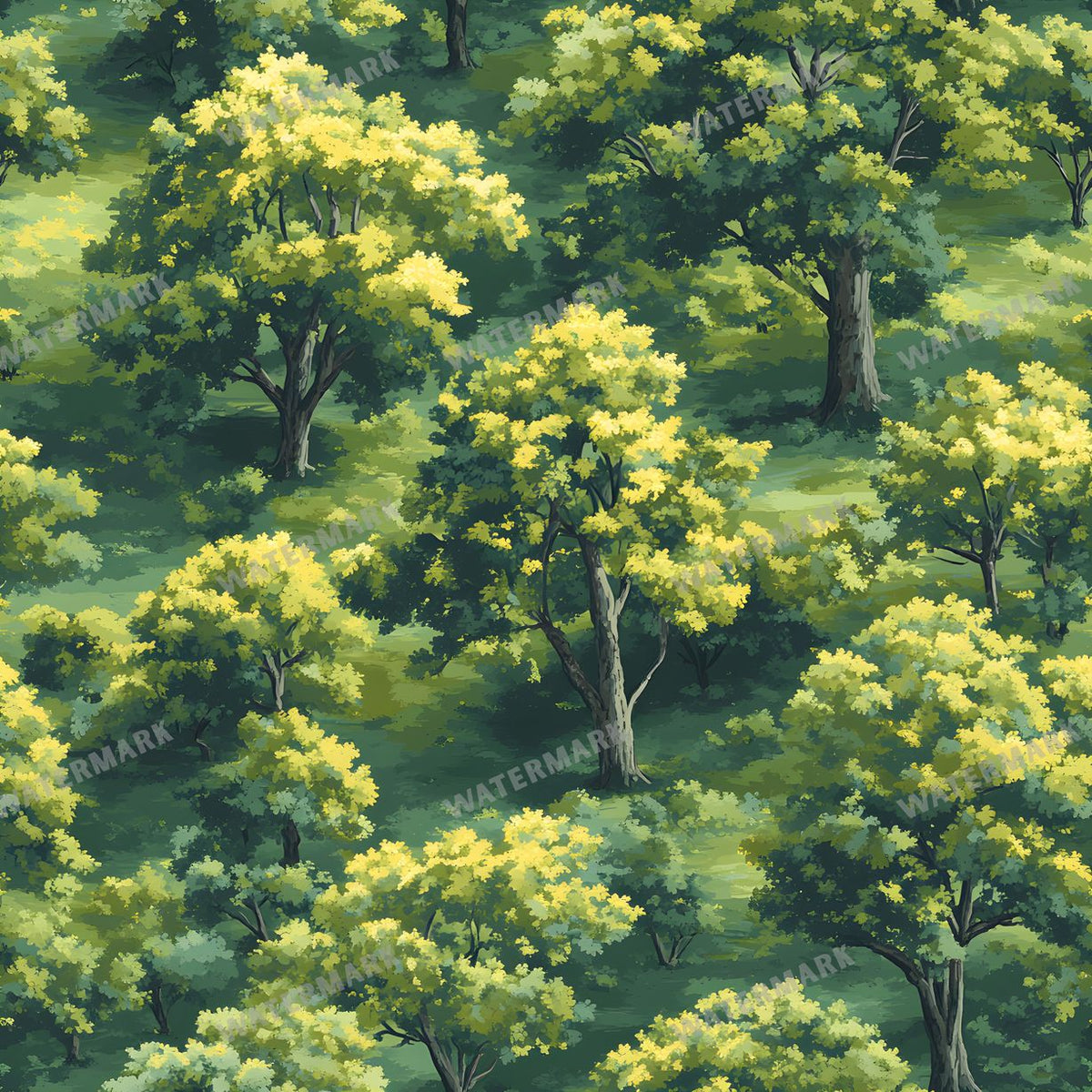 Forest Seamless Pattern
