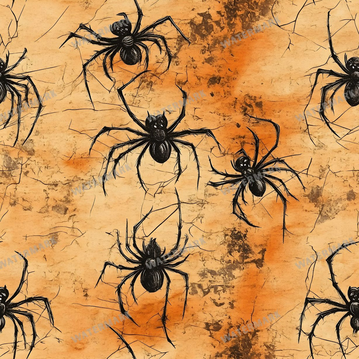 Halloween Seamless Pattern