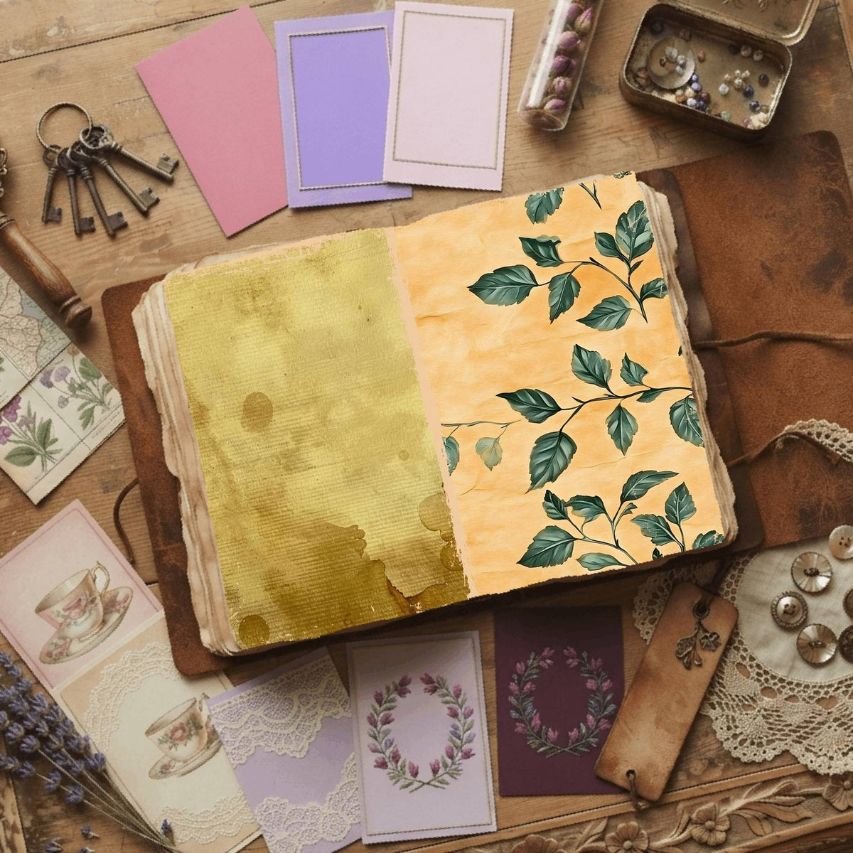 Leafy Digital Papers
