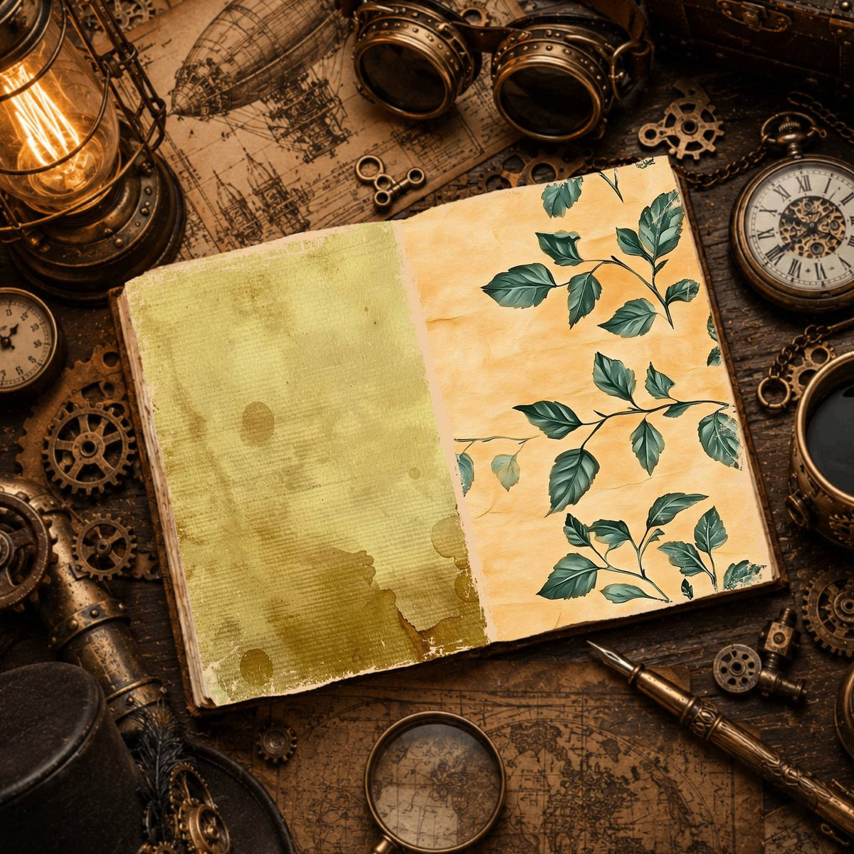 Leafy Digital Papers