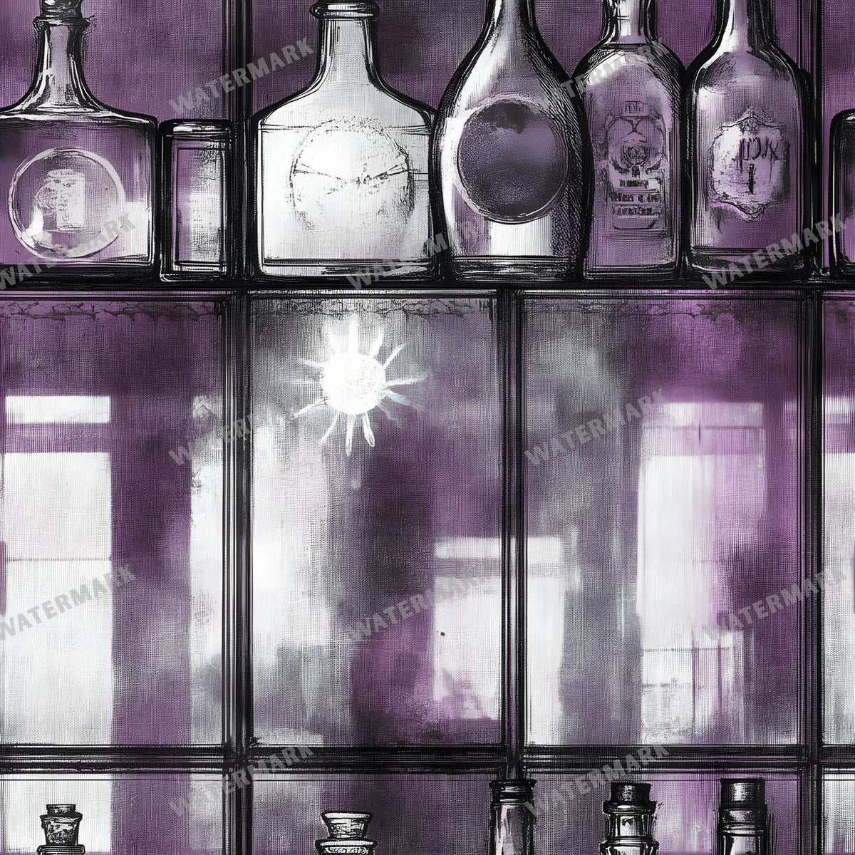 Witchcraft Seamless Pattern