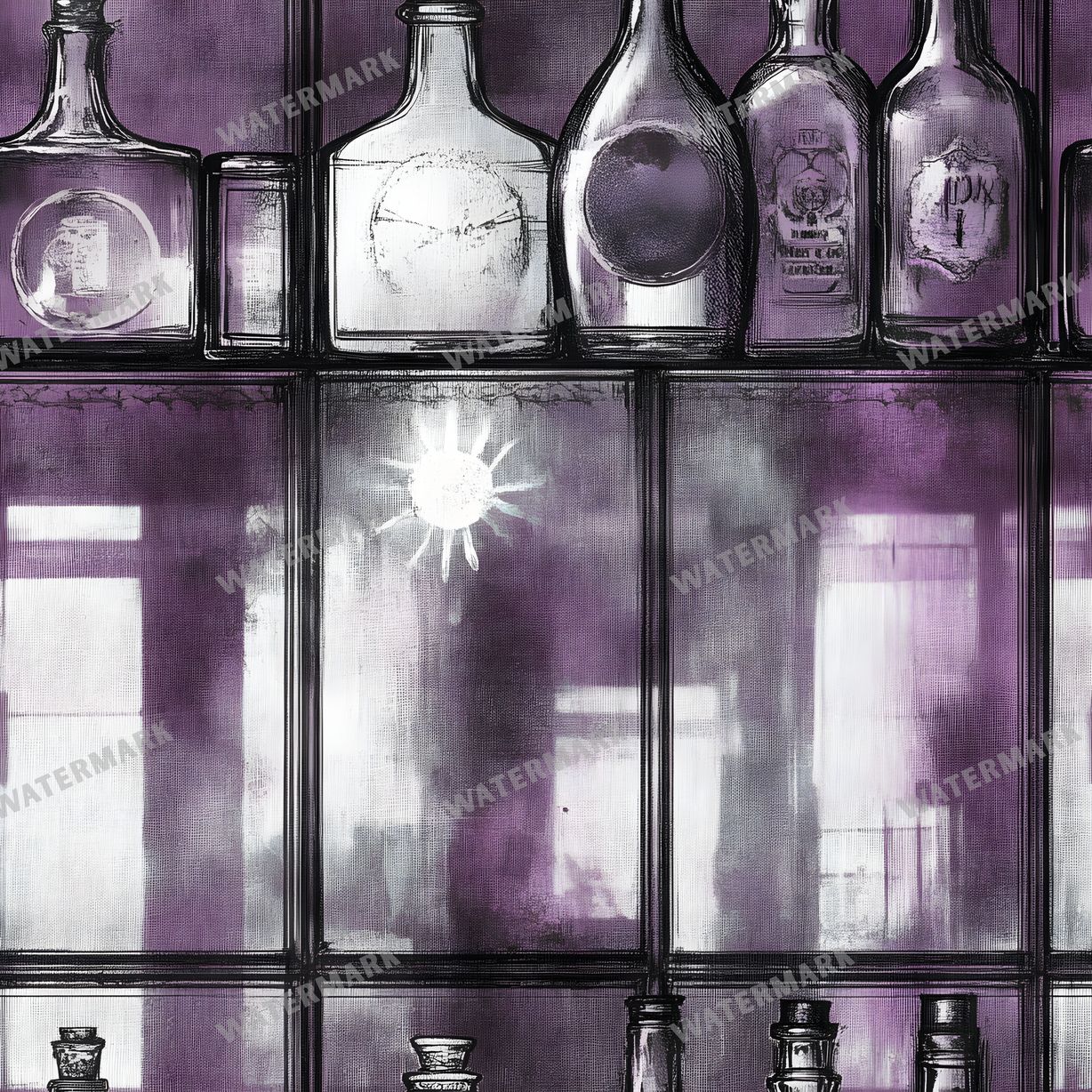 Witchcraft Seamless Pattern