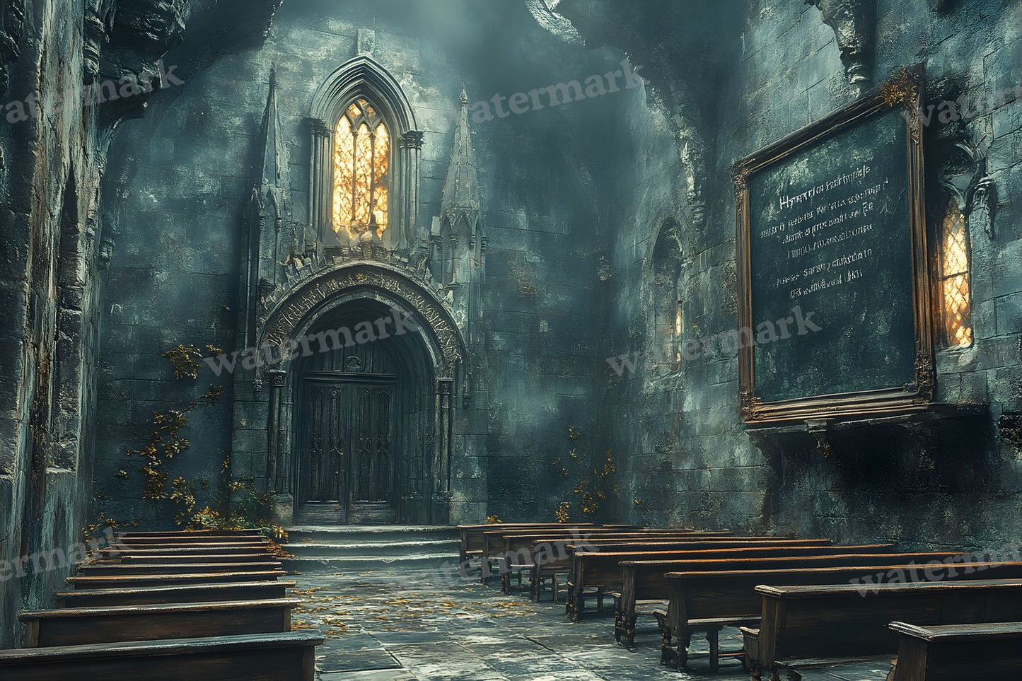 Wizarding Classroom Backdrop Images