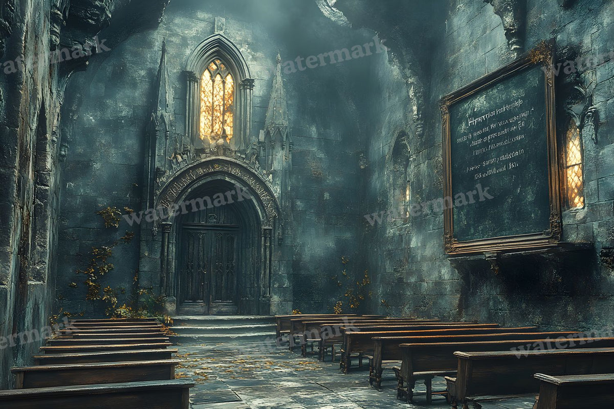 Wizarding Classroom Backdrop Images