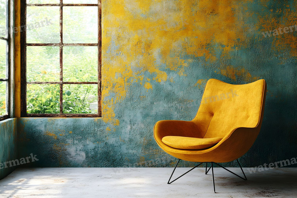 Yellow Vintage Room Backdrop Images