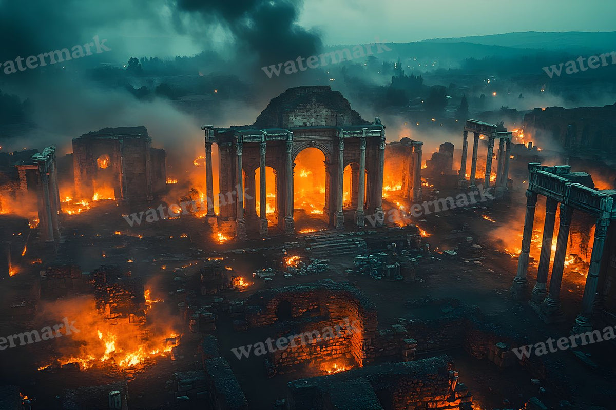 Ancient Roman Night Backdrop Images