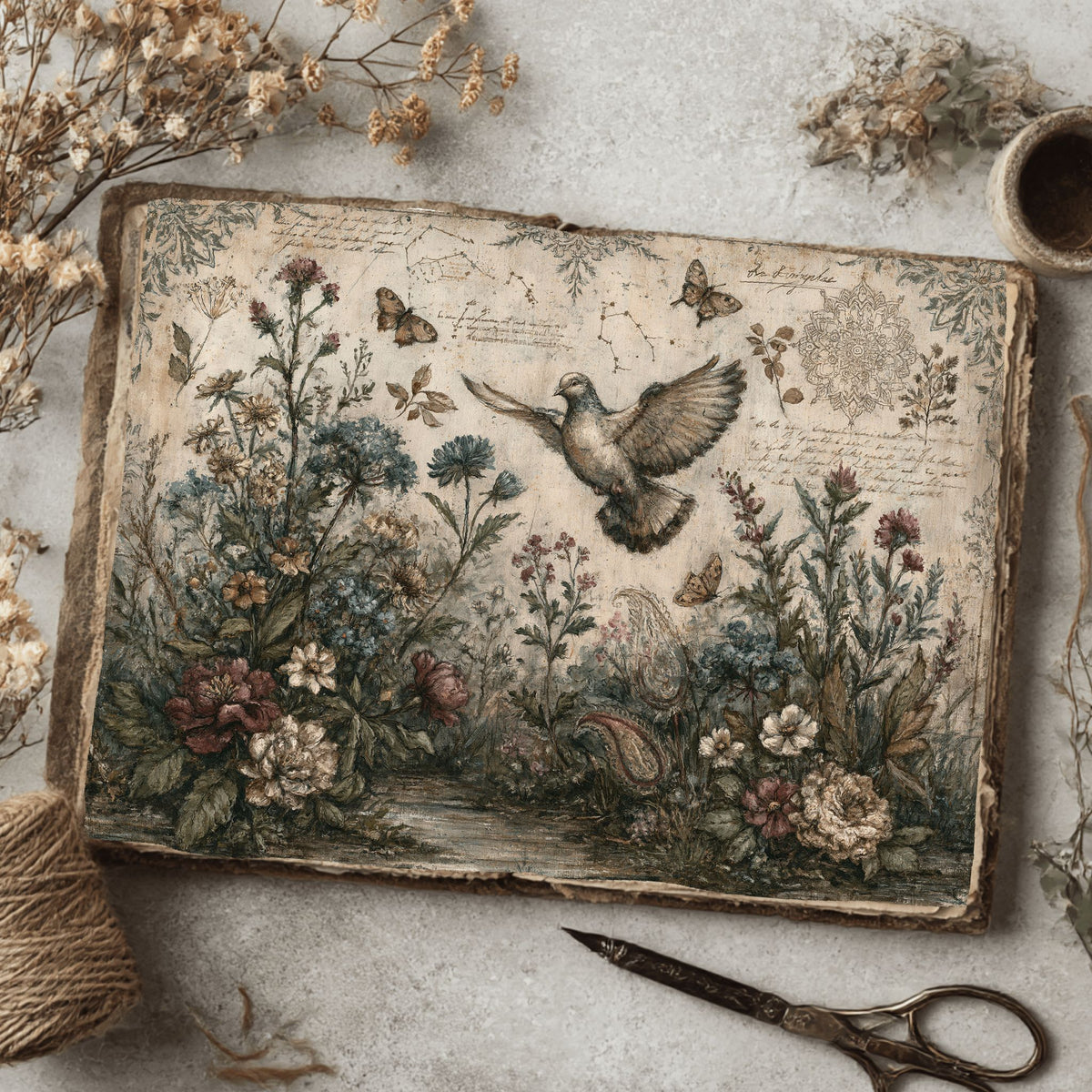 Carefree Bohemian Printable Paper
