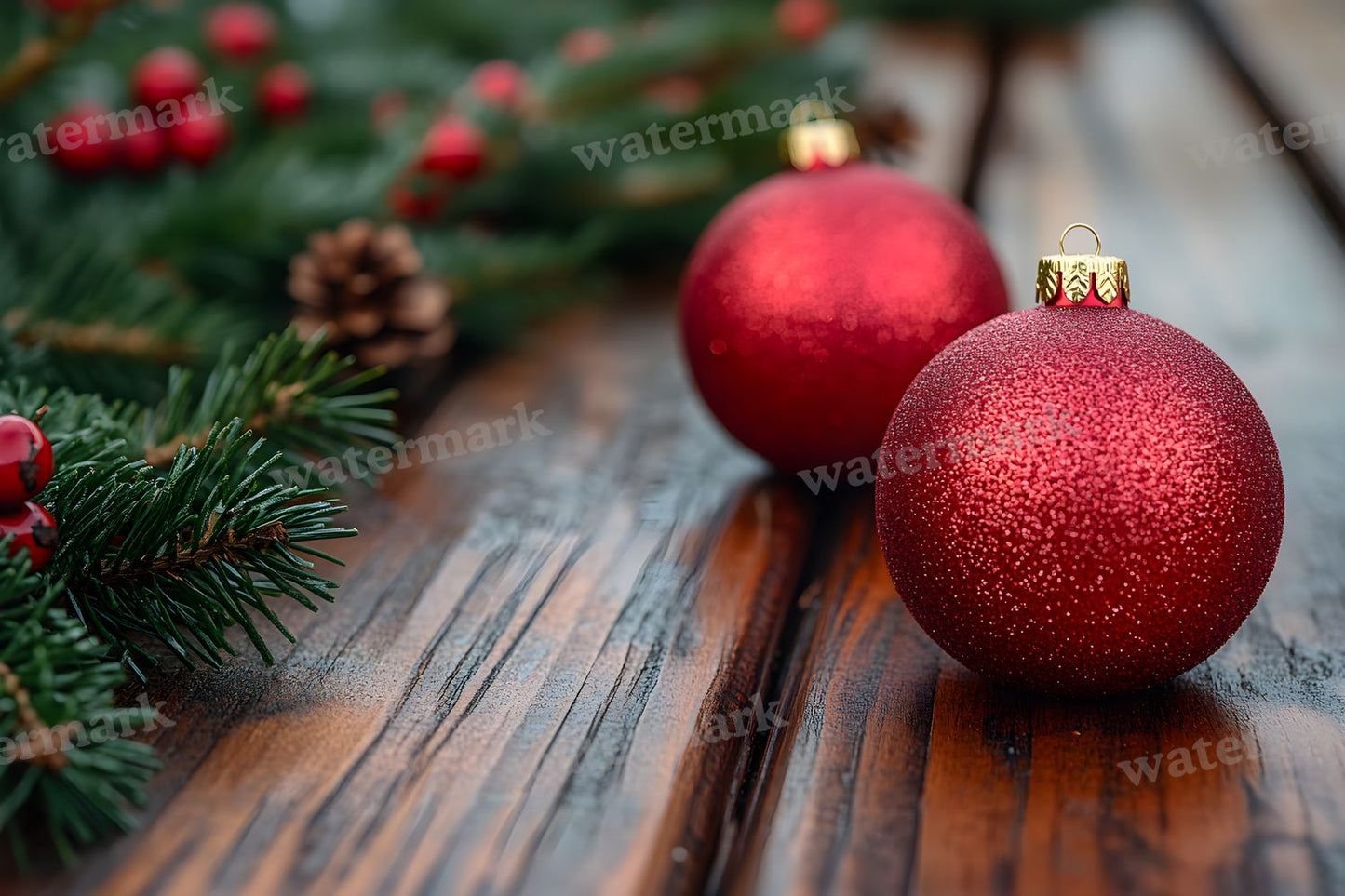 Red Christmas Backdrop Images