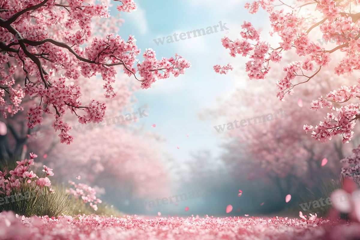 Spring Blossom Escape Backdrop Images