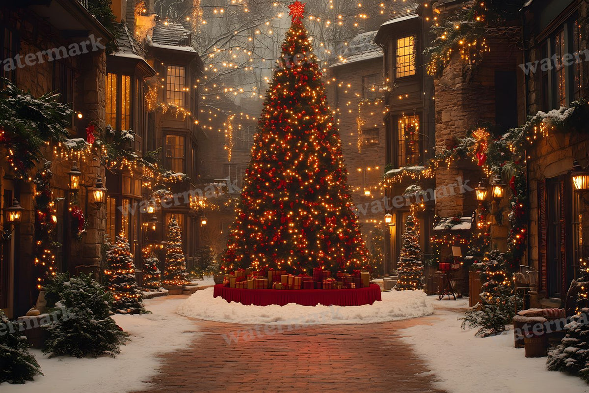 Classic Christmas Backdrop Images