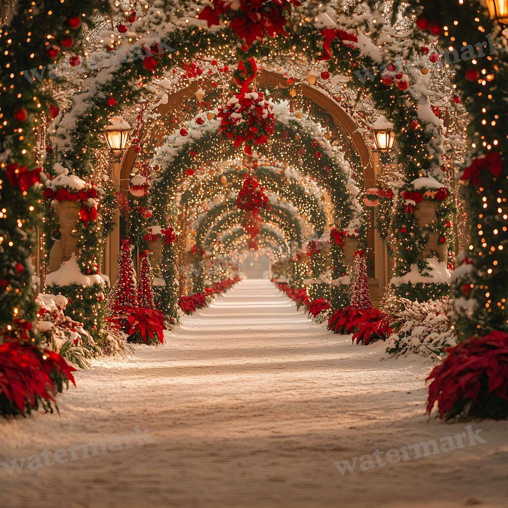 Classic Christmas Backdrop Images