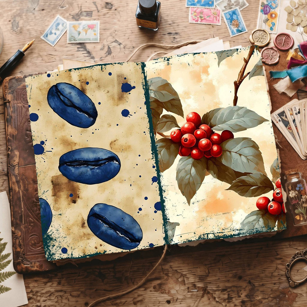 Coffee Digital Papers