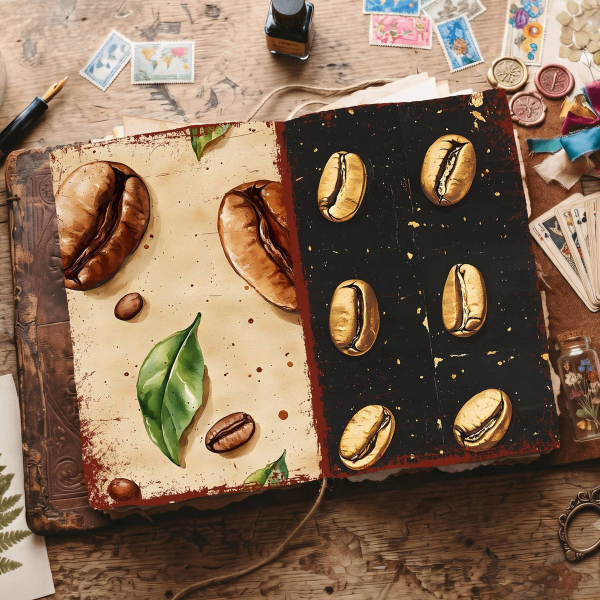 Coffee Digital Papers
