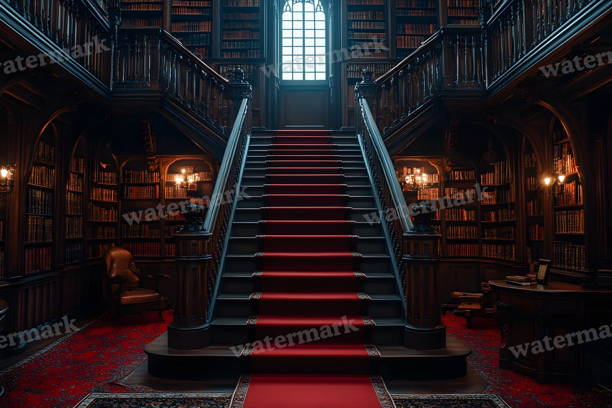 Dark Academia Study Backdrop Images