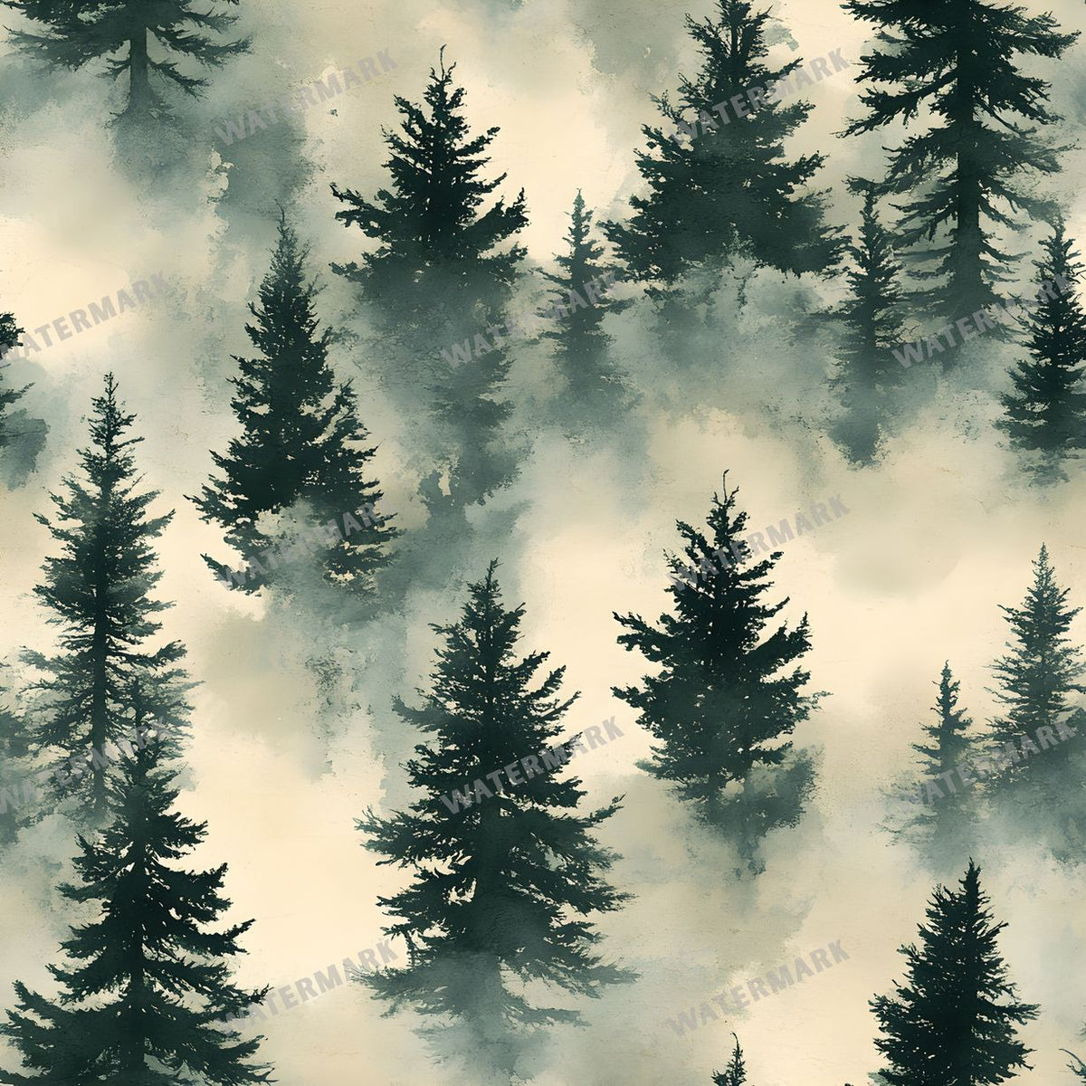 Forest Seamless Pattern